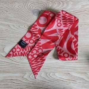 Mimco | Red and Pink Hair Ribbon tie NWT
